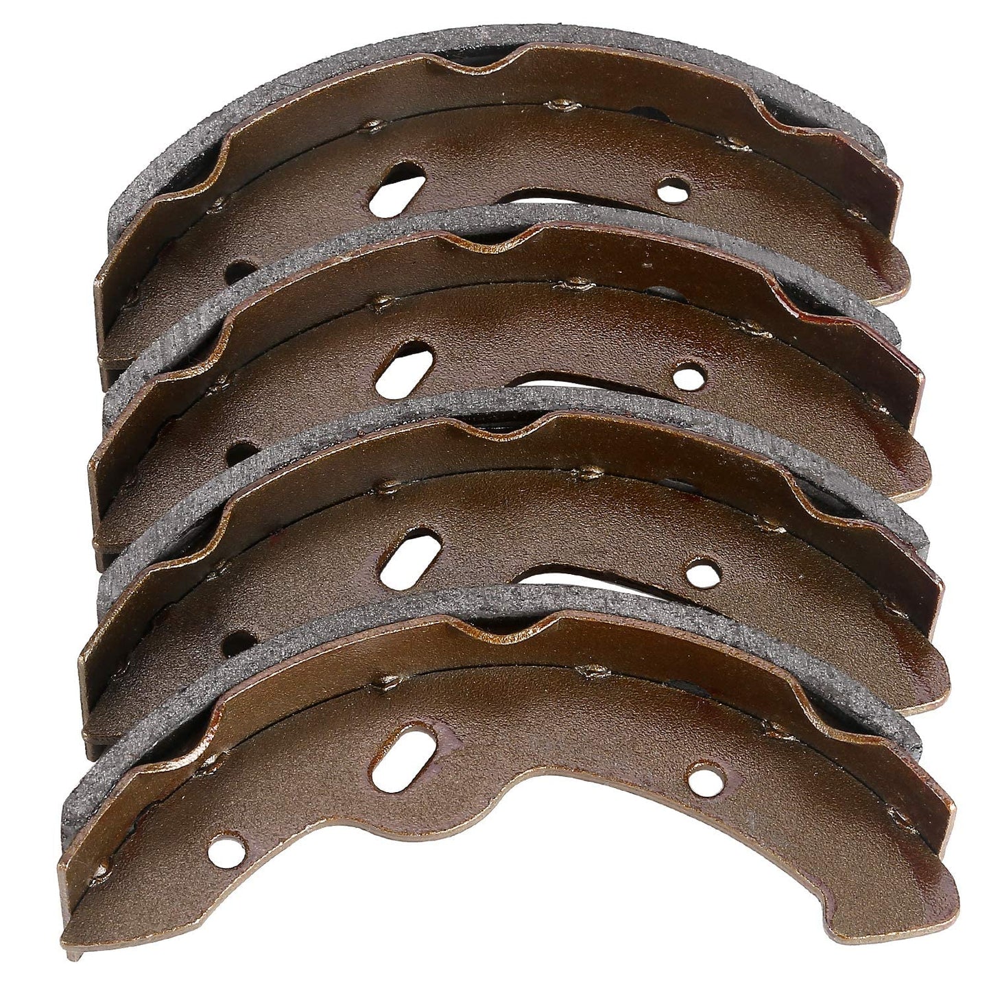 10L0L Golf Cart Brake Drum & Brake Shoes Kit for EZGO TXT 1996-Up Electric Golf Carts, Rear Brake Hub Drum Maintenance & Repair Kit, Replace OEM# 19186G1 70794G01 70795G01 27943G01 27945G01