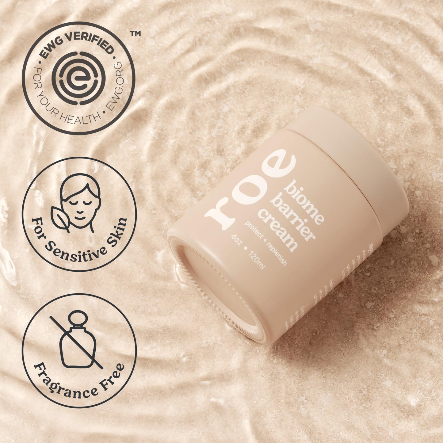Roe Wellness Power Pair Probiotic Baby Power Serum & Biome Barrier Cream | Hydrating, Soothing, Clean Ingredients & Safe For All Skin