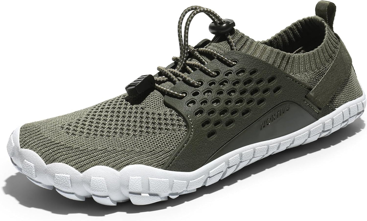 NORTIV 8 Men's Water Shoes - Lightweight Barefoot Aqua Shoes for Outdoor Sports | Perfect for Swim, Fishing, Hiking