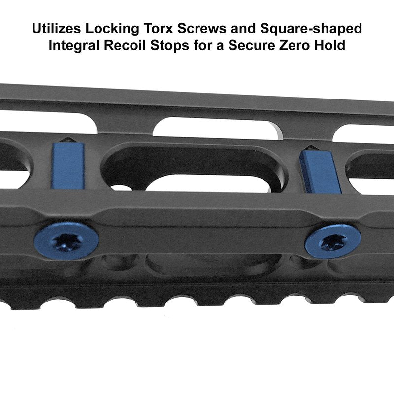 UTG Super Slim Picatinny Riser Mount, 1" Height, 13 Slots , Black
