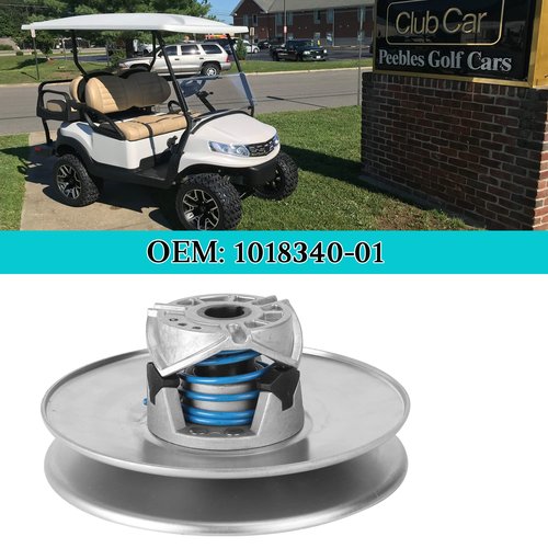 10L0L Secondary Driven Clutch 101834001 5701 Replacement for Club Car DS & Precedent 4-Cycle Gas Golf Cart 1997-2018, Carryall Turf XRT 1997-up, Pioneer 2001-2004