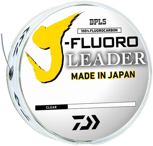 Daiwa J-Fluoro Fluorocarbon Leader - 30 Pound - 50 Yards, Multi, One Size
