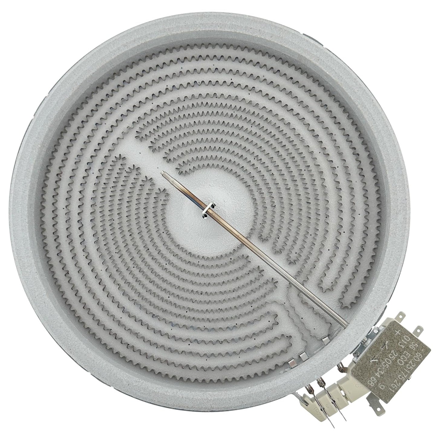 316555800, W10275049 Range Dual Radiant Surface Element Heater 6/9 Inch, 2500W/1200W Compatible with Whirlpool Frigidaire, Replaces 316224300, 316418400, 316418401, 318198932, WPW10275049, W10173896