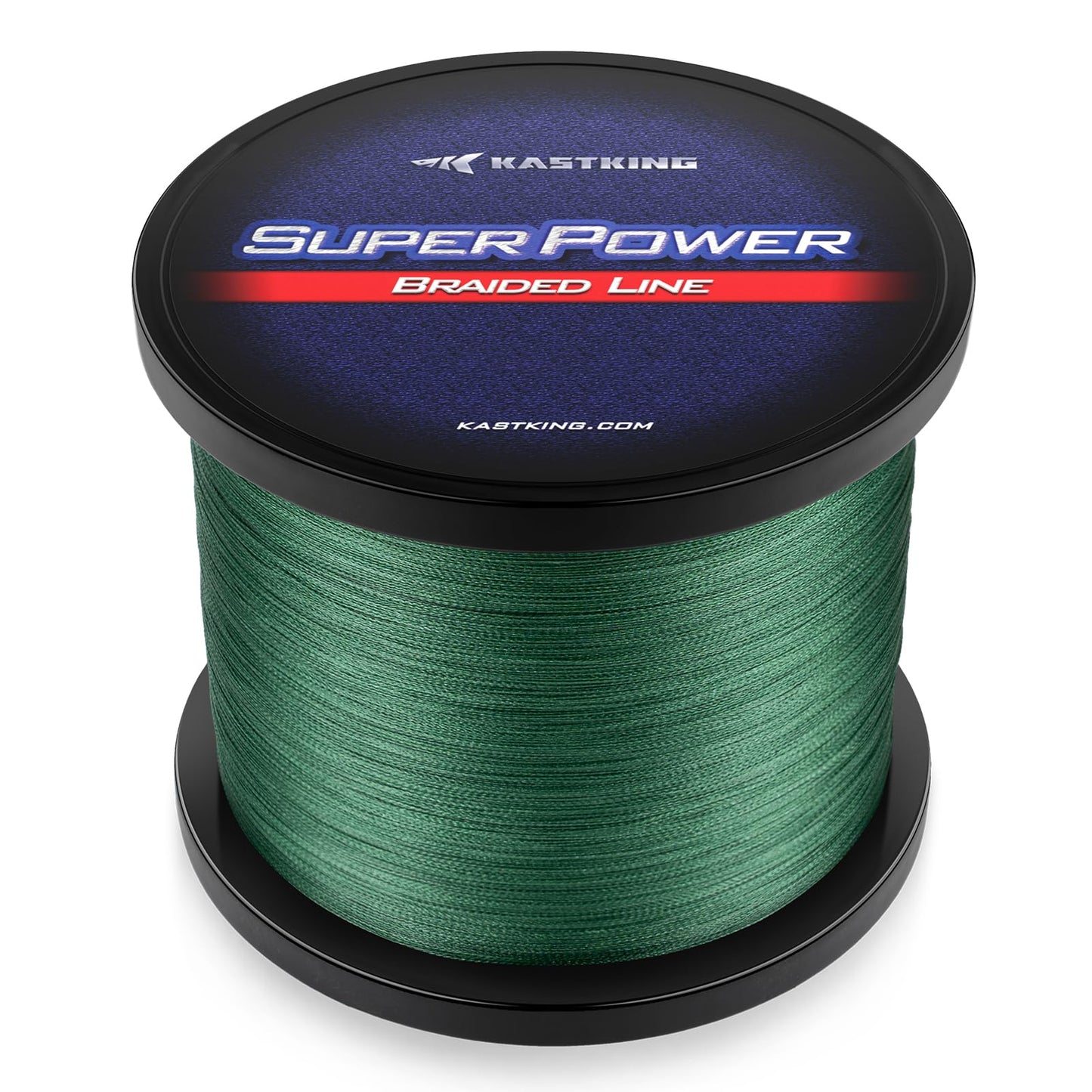 KastKing Superpower Braided Fishing Line, Moss Green, 12 LB, 1097 Yds