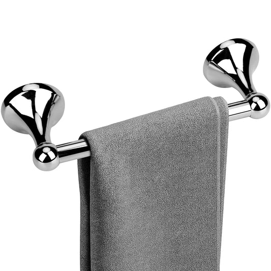 Ntipox Antique Hand Towel Holder Chrome for Bathroom,Towel Bar 9-Inch,Bathroom Accessories Towel Rack, Wall Mounted,Towel Hanger,Towel Ring for Bathroom