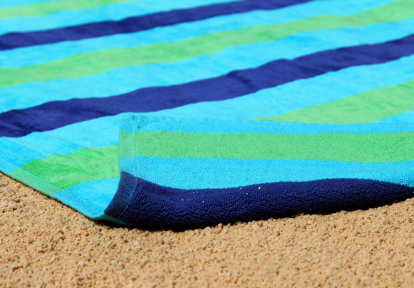 COTTON CRAFT Extra Wide Beach Towel for Two - Oversized 58x68
