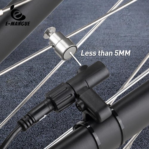 E-Mangue Ebike Speed Sensor for BAFANG BBS01B BBS02B BBSHD Mid Motor UART Version, Electric Bicycle Speedometer, Speed Detection Accessory Conversion Kit