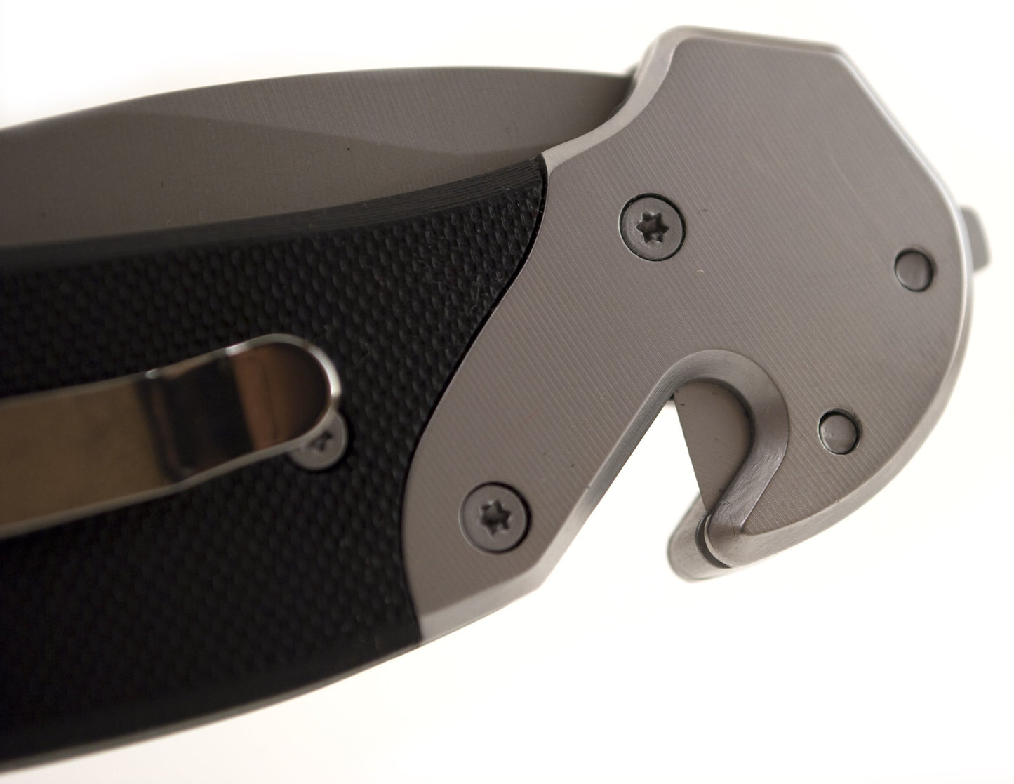 Smith & Wesson SWFRS 8in High Carbon S.S. Folding Knife with 3.3in Drop Point Serrated Blade and S.S. with G-10 Inlay Handle for Outdoor, Tactical, Survival and EDC