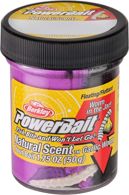 Berkley PowerBait Trout Fishing Dough Bait - Natural Scent | Effective for All Anglers