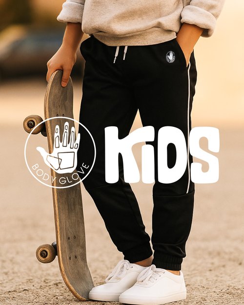 Body Glove Boys Sweatpants - 4 Pack Performance Tricot Boys Joggers with Drawstring Waist - Kids Soft Stretch Athletic Pants, Size 14-16, Black/Grey/Black/Navy