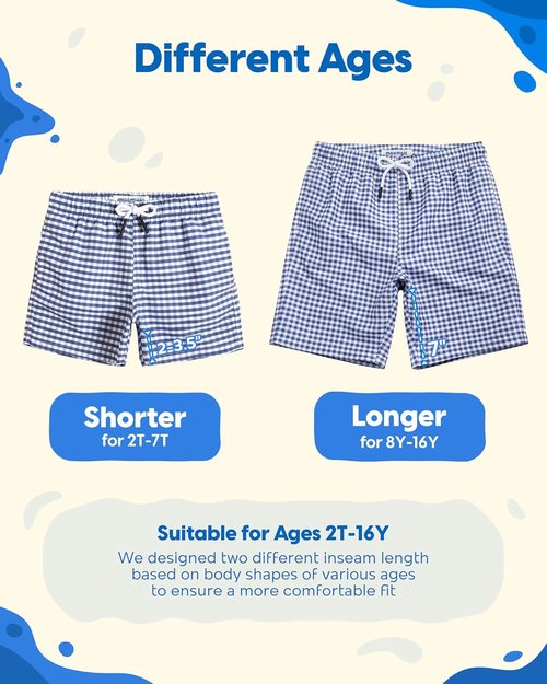 Maamgic Boys Swim Trunks - Stylish Toddler Bathing Suit for Little Boys | Comfortable & Durable
