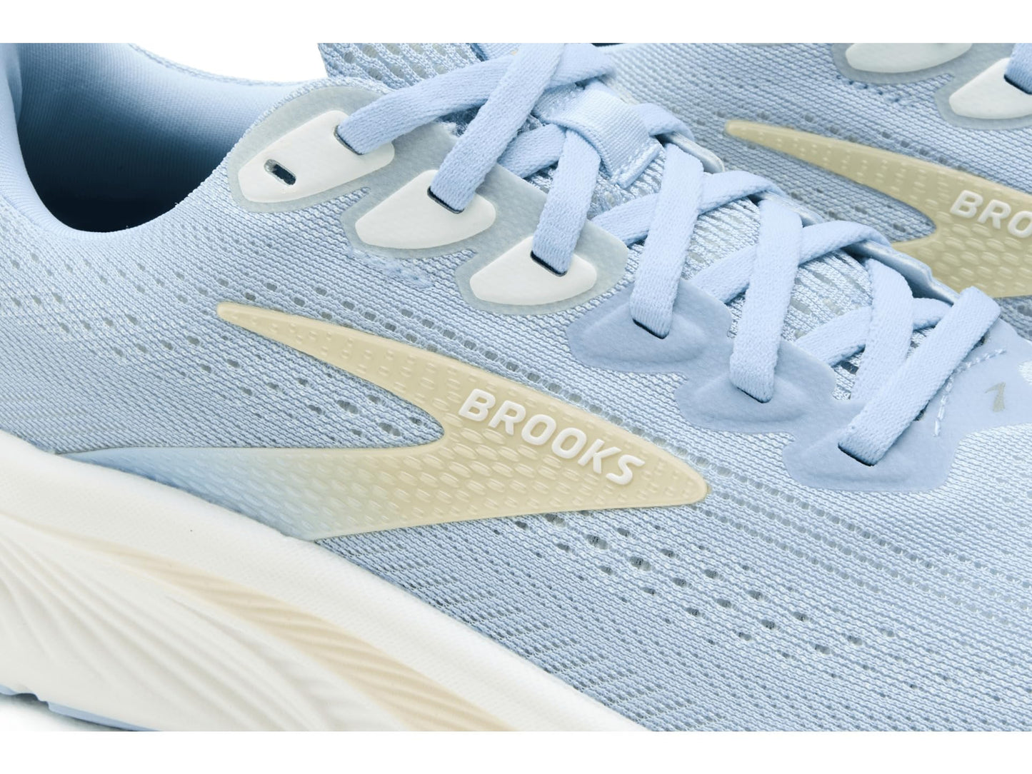 Brooks Women’s Ghost 17 Neutral Running Shoe - Skyway/Coconut/Sand - 5 Medium