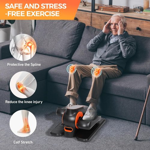 Elliptical Trainer by [Brand Name] - Under Desk Exercise Machine for Seniors | Compact & Easy to Use