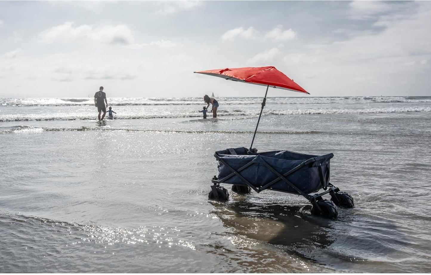 Sport-Brella Versa-Brella Adjustable SPF 50+ Umbrella with Universal Clamp - Perfect for Outdoor Use