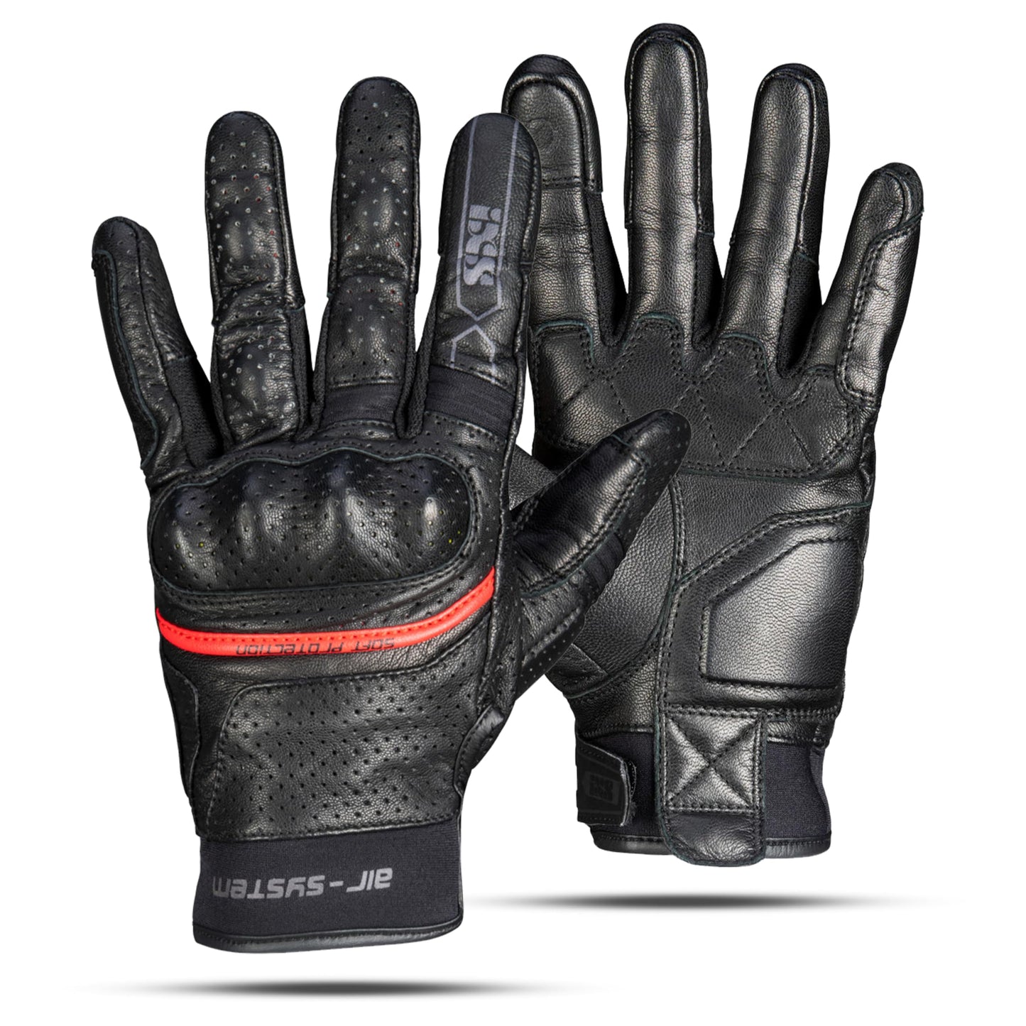 IXS Tactical Gloves for Men & Women – Motorcycle Gloves with Hard Knuckle Protection, Anti-Slip Palm for Airsoft, Hunting, Shooting, Paintball, Cycling, Outdoor Work, Biker Protector Glove - Small