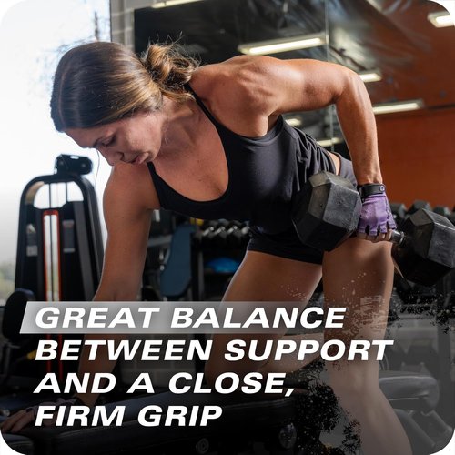 Harbinger Power Gloves 3.0 - Durable Half Finger Weightlifting Gloves for Women | Adjustable Wrist Closure, Small