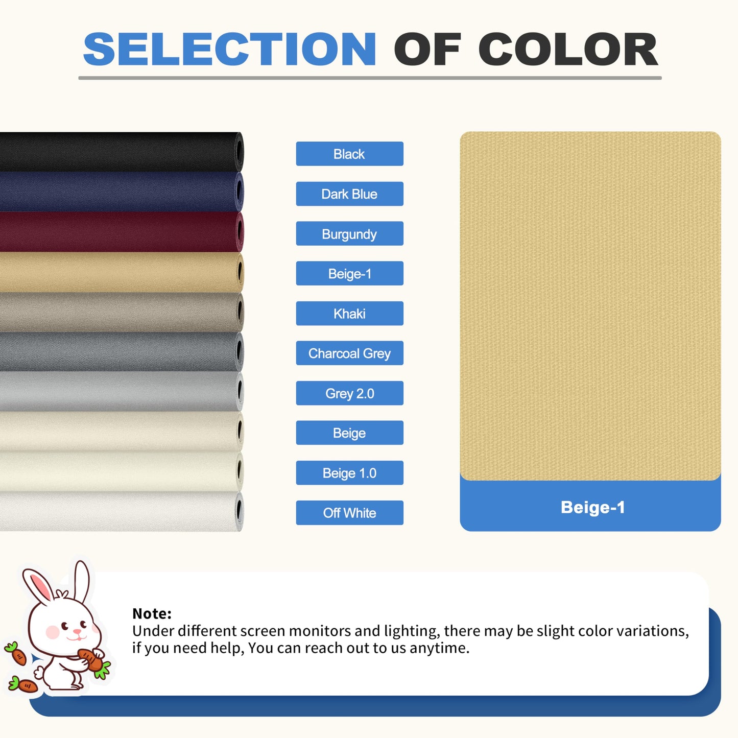 KING MOUNTAIN Canvas Repair Patch 16×30 Inch Self-Adhesive Waterproof Fabric Patch for Sofas, Tents, Furniture,Tote Bags, Car Seats (Beige-1)