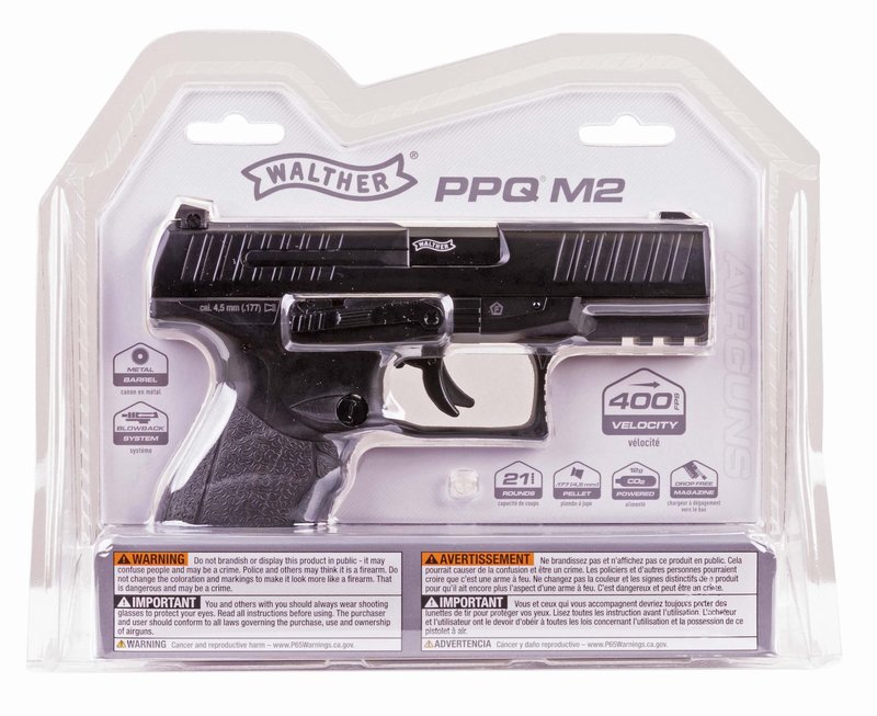 Umarex Walther PPQ M2 .177 Caliber Pellet Gun Air Pistol, Walther PPQ M2