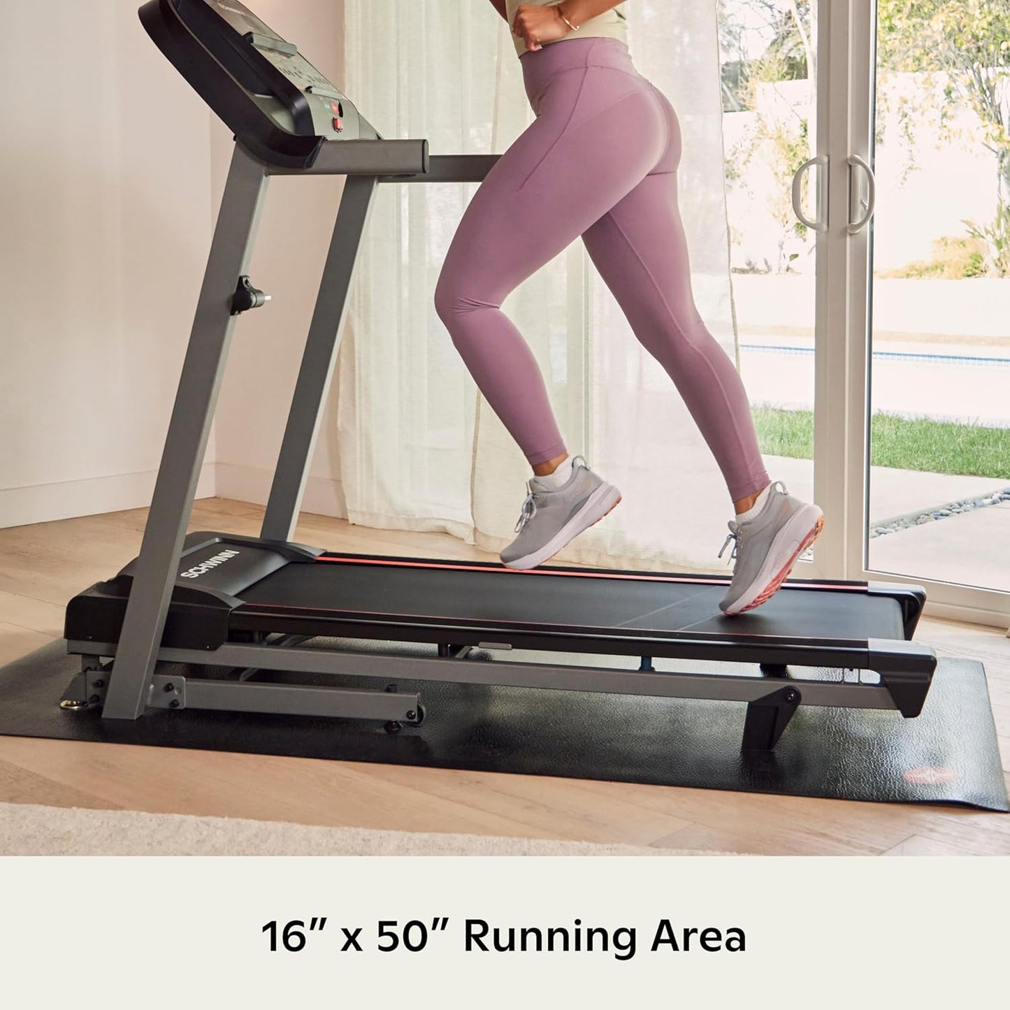 Schwinn Fitness Treadmill - Compact Design for Home Workouts | Foldable & Space-Saving