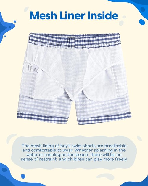 Maamgic Boys Swim Trunks - Stylish Toddler Bathing Suit for Little Boys | Comfortable & Durable