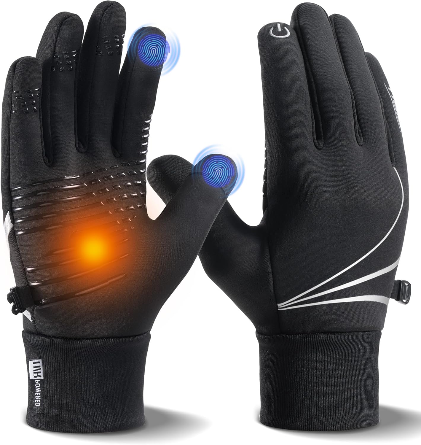 RUIXUE Winter Gloves - Warm Thermal Touchscreen, Windproof & Non-Slip for Men & Women
