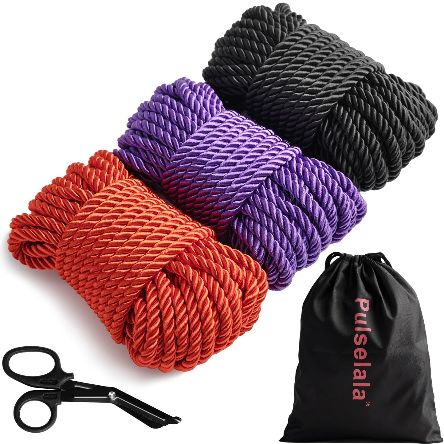 Japanese Rope Style Kit Bedroom Play for Beginners and Experienced Riggers, Silky Soft Rope, Perfect for Simple and Complex Knots