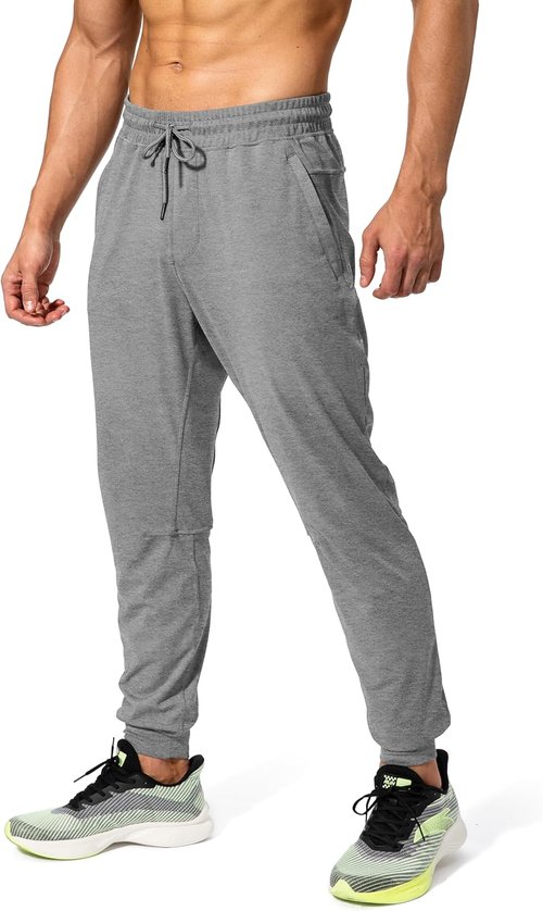 G Gradual Men's Athletic Sweatpants - Zipper Pockets for Training & Workouts | Joggers for Soccer & Running
