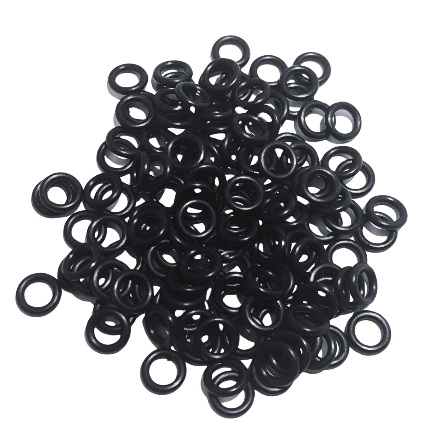 Reaction Tackle Wacky Rigging Bass Fishing – Wacky & Neko Style O-Rings-125 Black