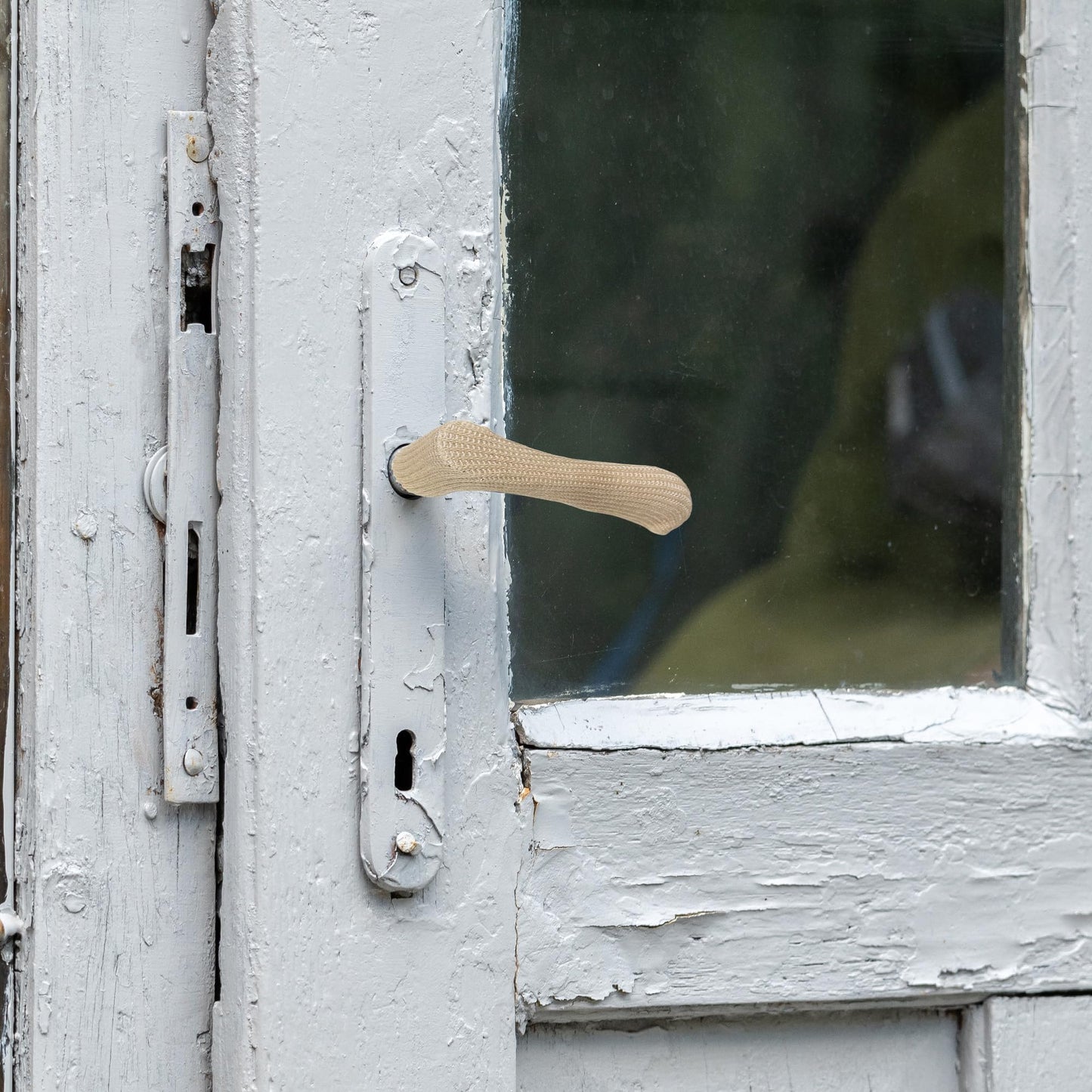 SADIKALO Door Handle Cover - 6PCS Door Handle Protectors Knitted Anti-Scald Antifreeze Door Knob Covers for Summer and Winter