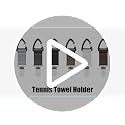 Multi-Functional Tennis Towel Clip Set - 3PCS, Multicolor