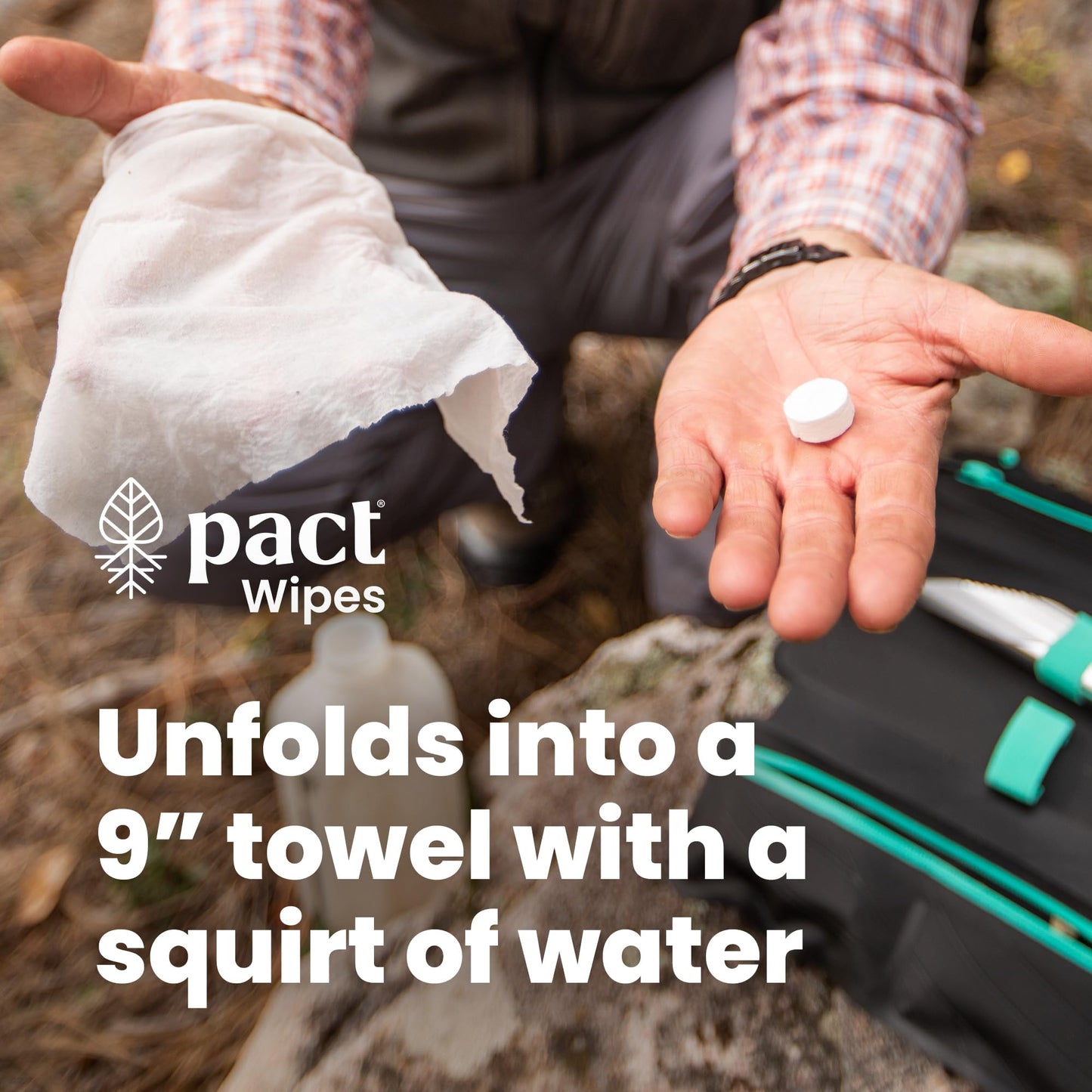 PACT Lite Bathroom Kit for Camping, Backpacking, Backcountry