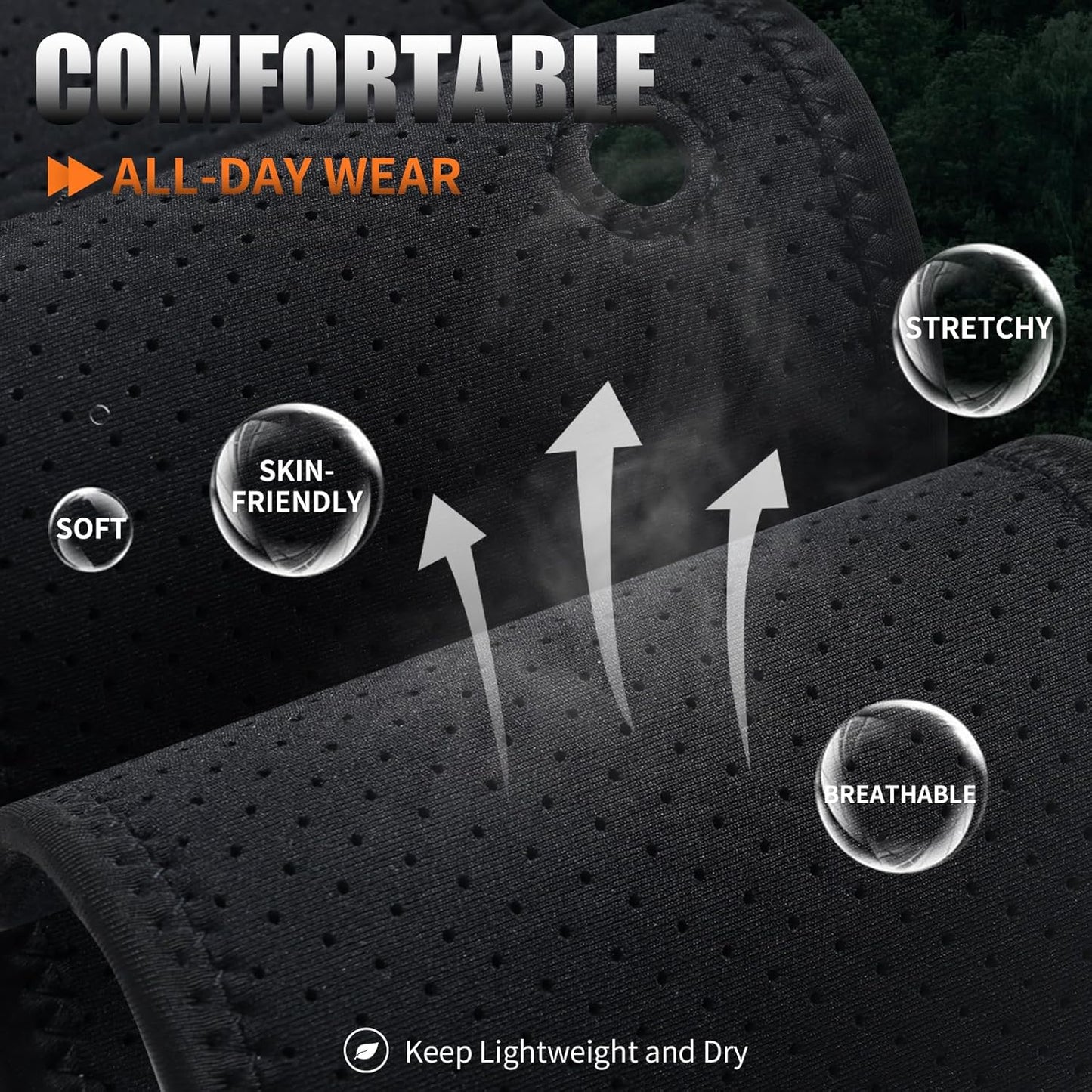 Mostcomtac Belly Band Holster - Comfortable & Breathable Neoprene Waistband for Glock, Taurus, Ruger & More