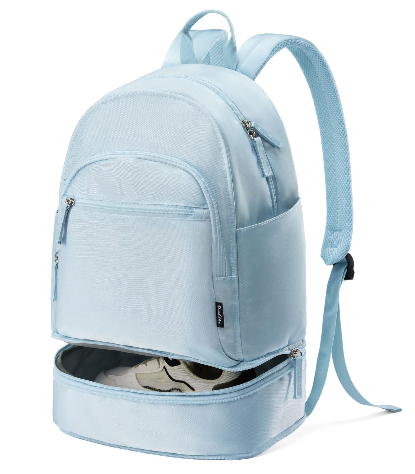 Uselike Gym Backpack for Women Men, Lightweight Gym Bag with Shoe Compartment, Waterproof Workout Backpack with Wet Pocket