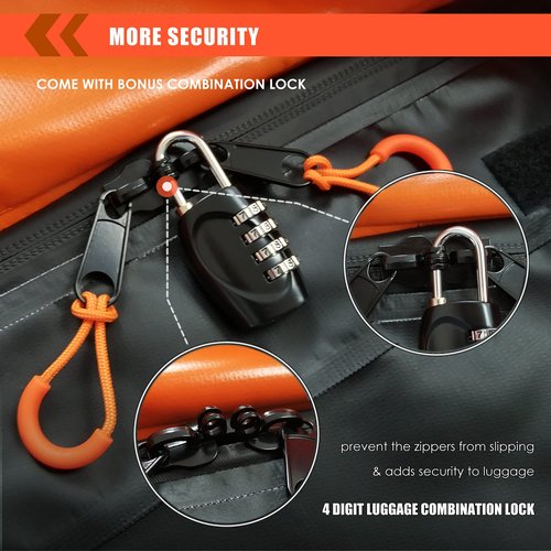 MeeFar Hitch Mount Cargo Carrier Bag Soft Shell 100% Waterproof 15 Cubic Feet (58" 24" 19") Include 8 Reinforced Straps for Truck Pickup All Vehicle with Steel Cargo Basket