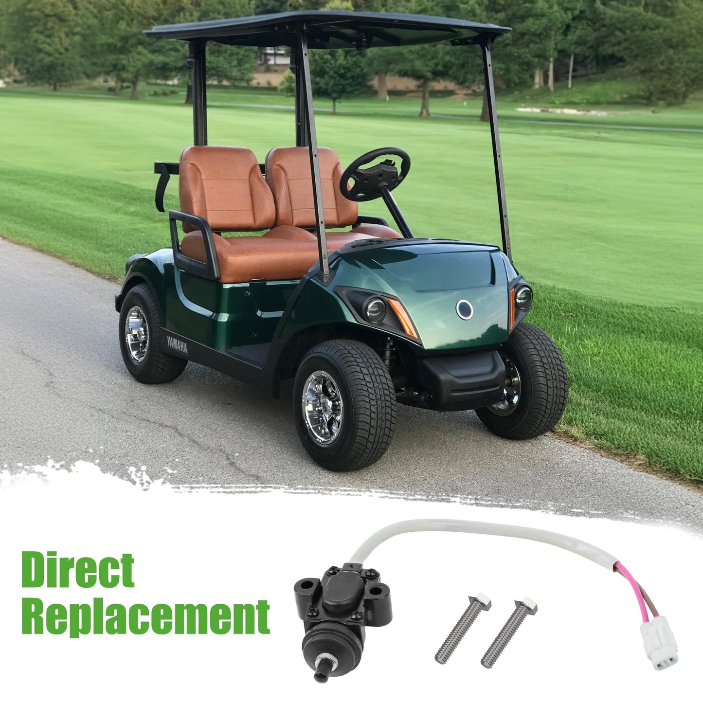 10L0L Golf Cart Stop Switch - Replacement Accelerator Micro Switch for Yamaha G14 G16 G19 G20 G21 G22 G29/Drive Gas & Electric Golf Carts - JF7-82817-20-00 Jf7-82817-22