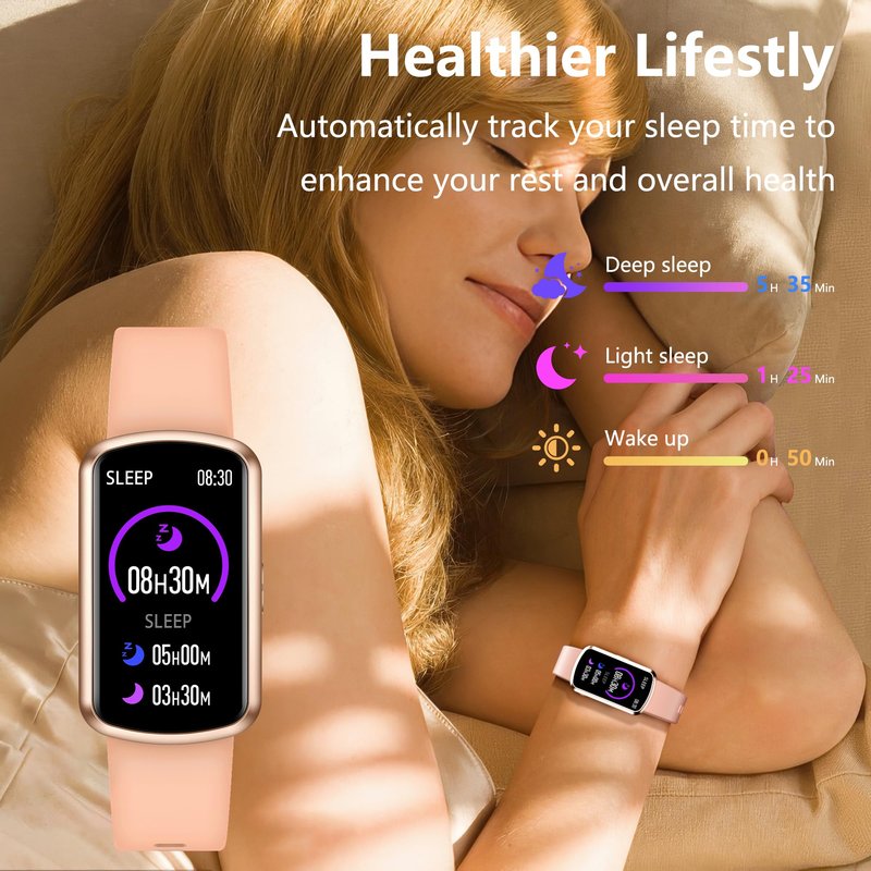 JYUAJOI Health Fitness Tracker, Smart Watch with 24/7 Heart Rate, Activity Tracker with Blood Pressure and Blood Oxy-gen Monitor, 120 Sport Mode Waterproof Sleep Tracker for Women Men