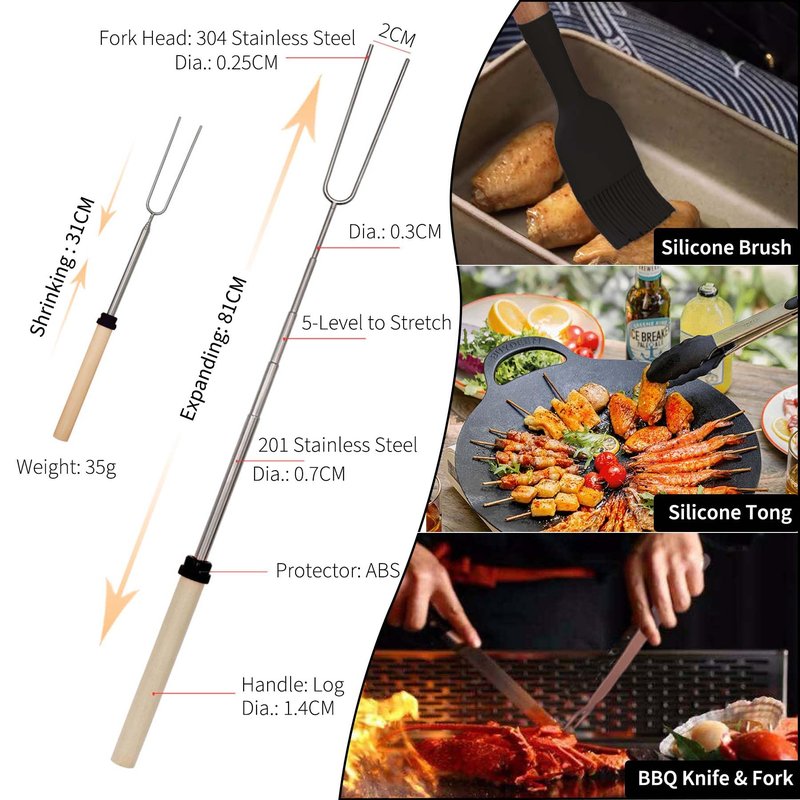 Pansyling Silicone Camping Cooking Set with Storage Bag, RV Camping Must Haves Car Camping Essentials Camper Accessories, Camping Kitchen Cooking Utensil for Picnic Hiking Travel