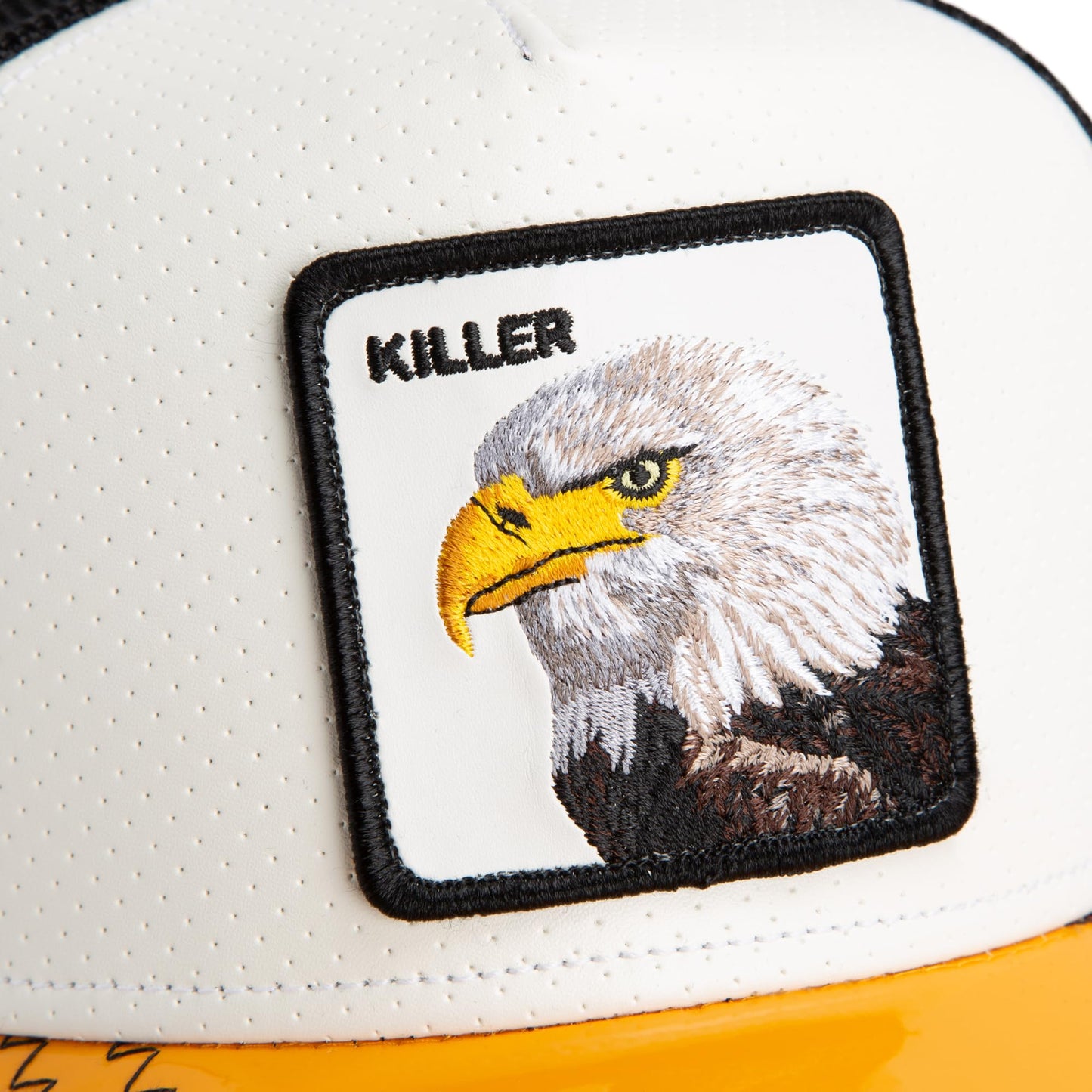 Goorin Concrete Killer Trucker Hat for Men and Women, White, One Size, Unisex