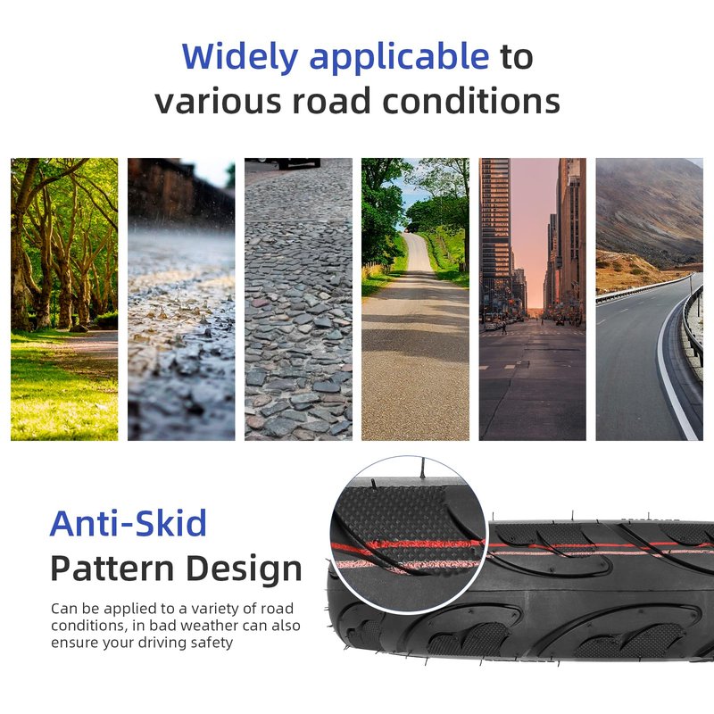 ulip 2.75-10" tubeless tire - Most 49cc, 50cc, and 70cc Dirt Bike Tire Replacement Compatible with CRF50/XR50, DRZ70/JR50, and PW50 (2.75-10")