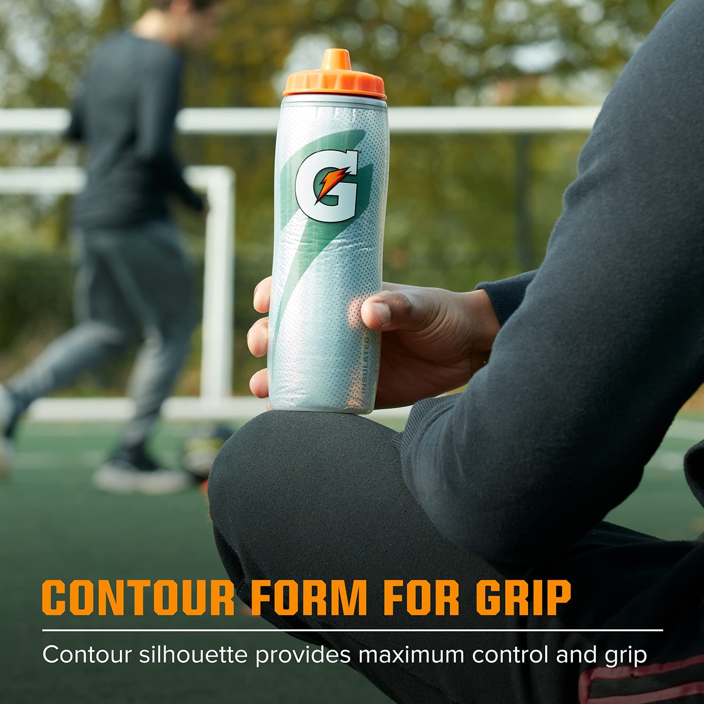 Gatorade Insulated Squeeze Bottle,Blue,30oz,(Pack of 6)