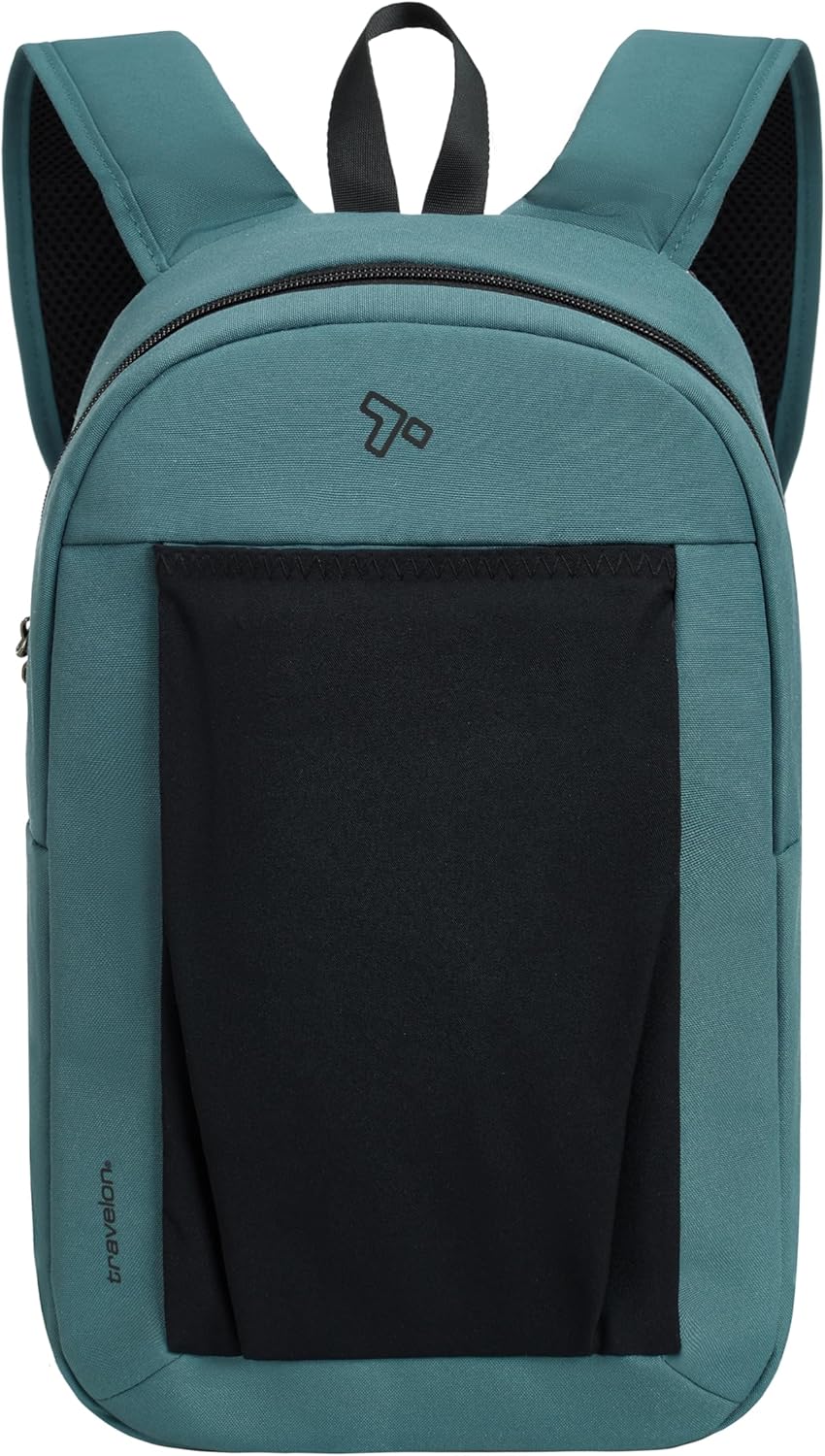 Travelon Anti-Theft Small Backpack - XL Water Bottle Pocket for Secure Travel & Convenience