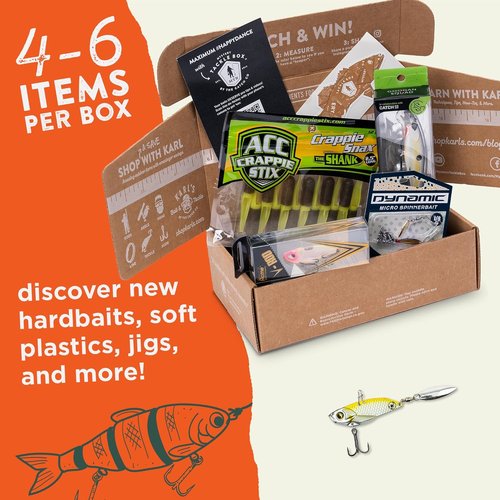Catch Co Mystery Tackle Box - Panfish & Trout Fishing Kit | Crappie, Bluegill, Perch, Sunfish