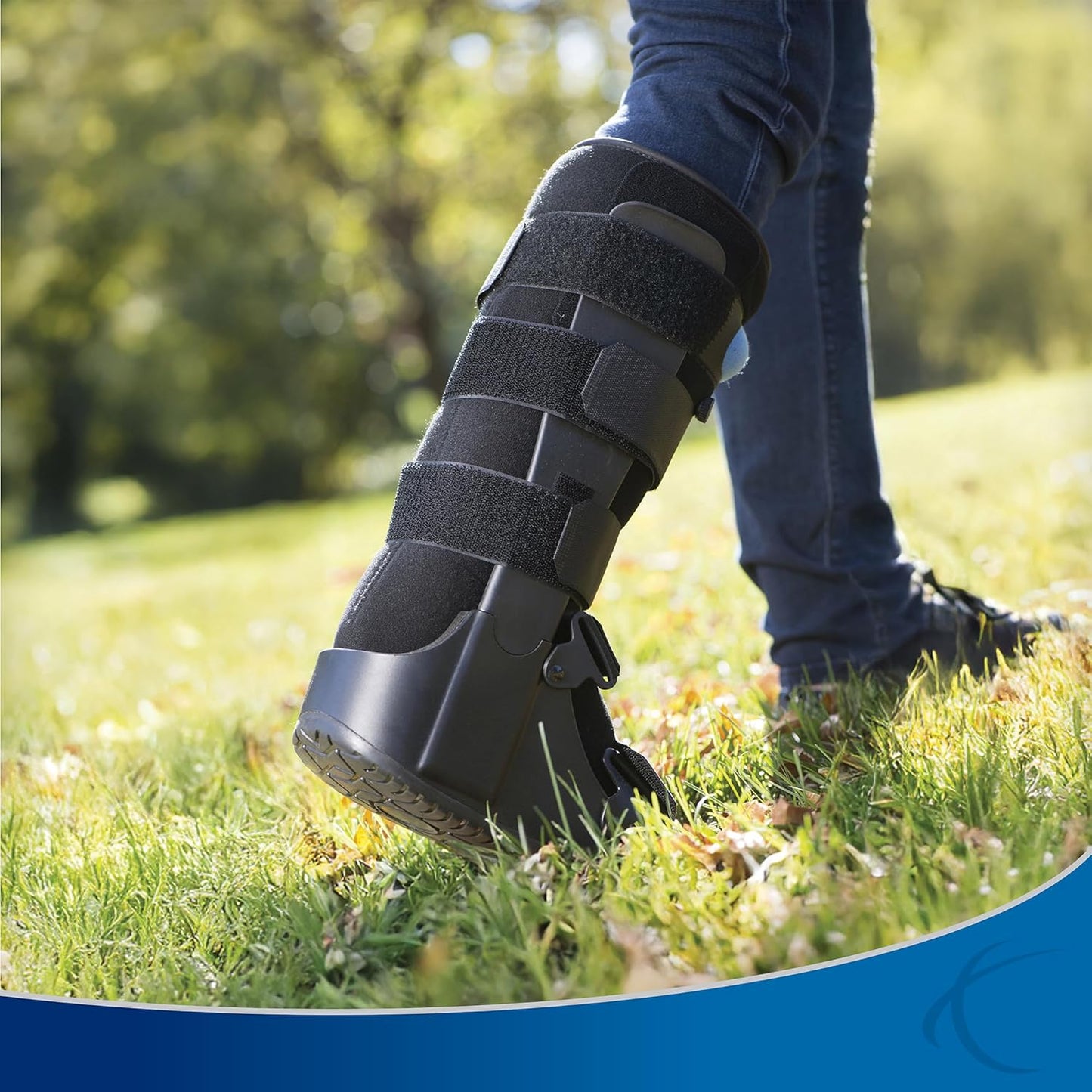 United Ortho Air Cam Walker Boot - Extra Large Fracture Support | Comfortable Black Design