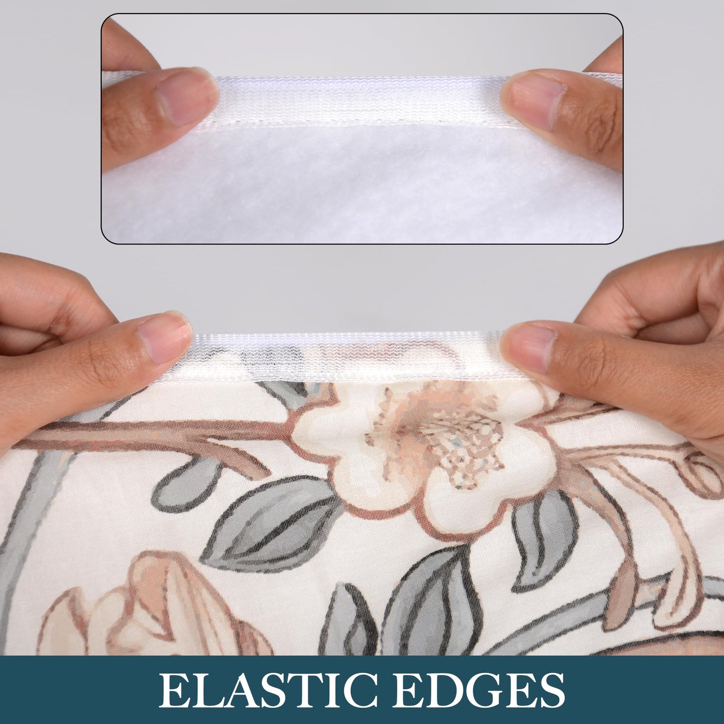 veiox Thick Padded Ironing Board Cover and Pad – Extra Soft & Heatproof Surface – Reflective Heat Technology, Heavy-Duty Fabric – Fits Standard Sizes (15″X54″)