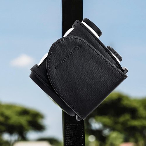 Golf Rangefinder Magnetic Strap, Magnetic Rangefinder Holder Wrap Mount for Golf Cart with Strong Magnet, Golf Accessories（Black