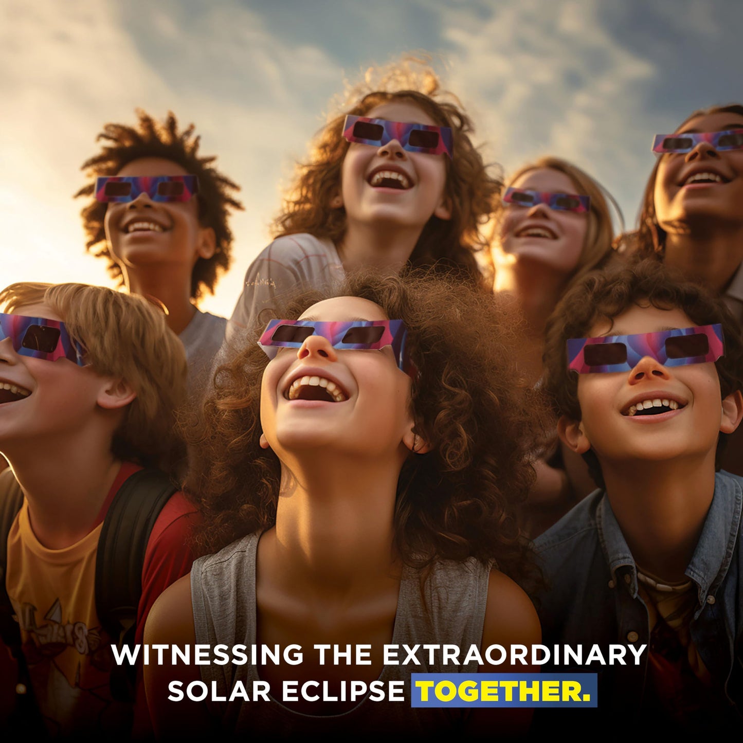 Medical king Solar Eclipse Glasses (10 pack) 2024 CE and ISO Certified Safe Shades for Direct Sun Viewing Approved 2024