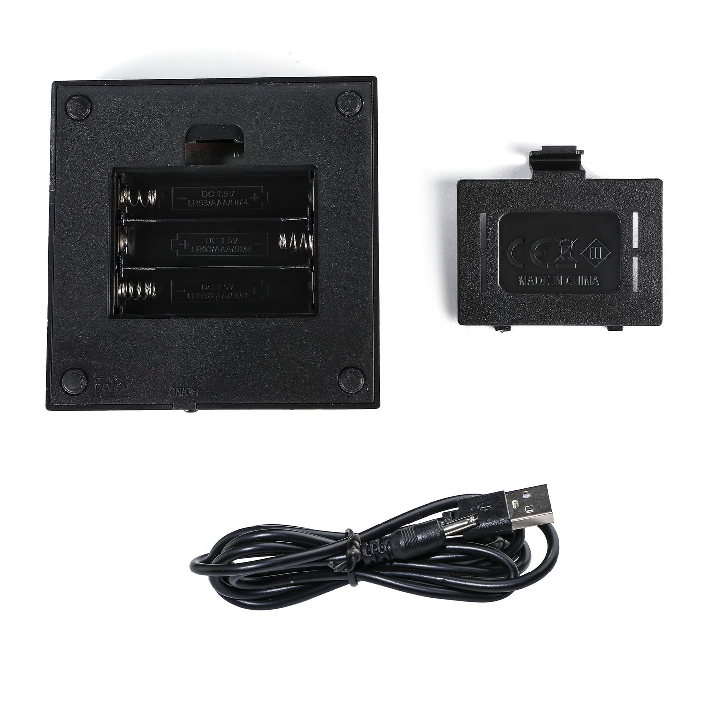 ZEERSHEE LED Light Display Base for Crystal 3D Glass Art, 7 Lighting Mode Color Change Square Stand Base Plate Flat