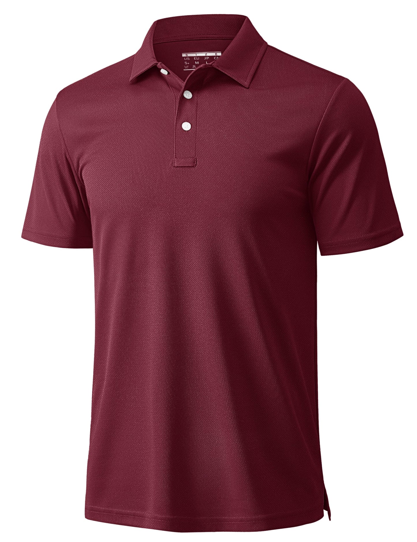 MAGCOMSEN Mens Polo Shirts Short Sleeve Athletic Pique Golf Shirt Dry Fit Performance Casual Work Polos for Men