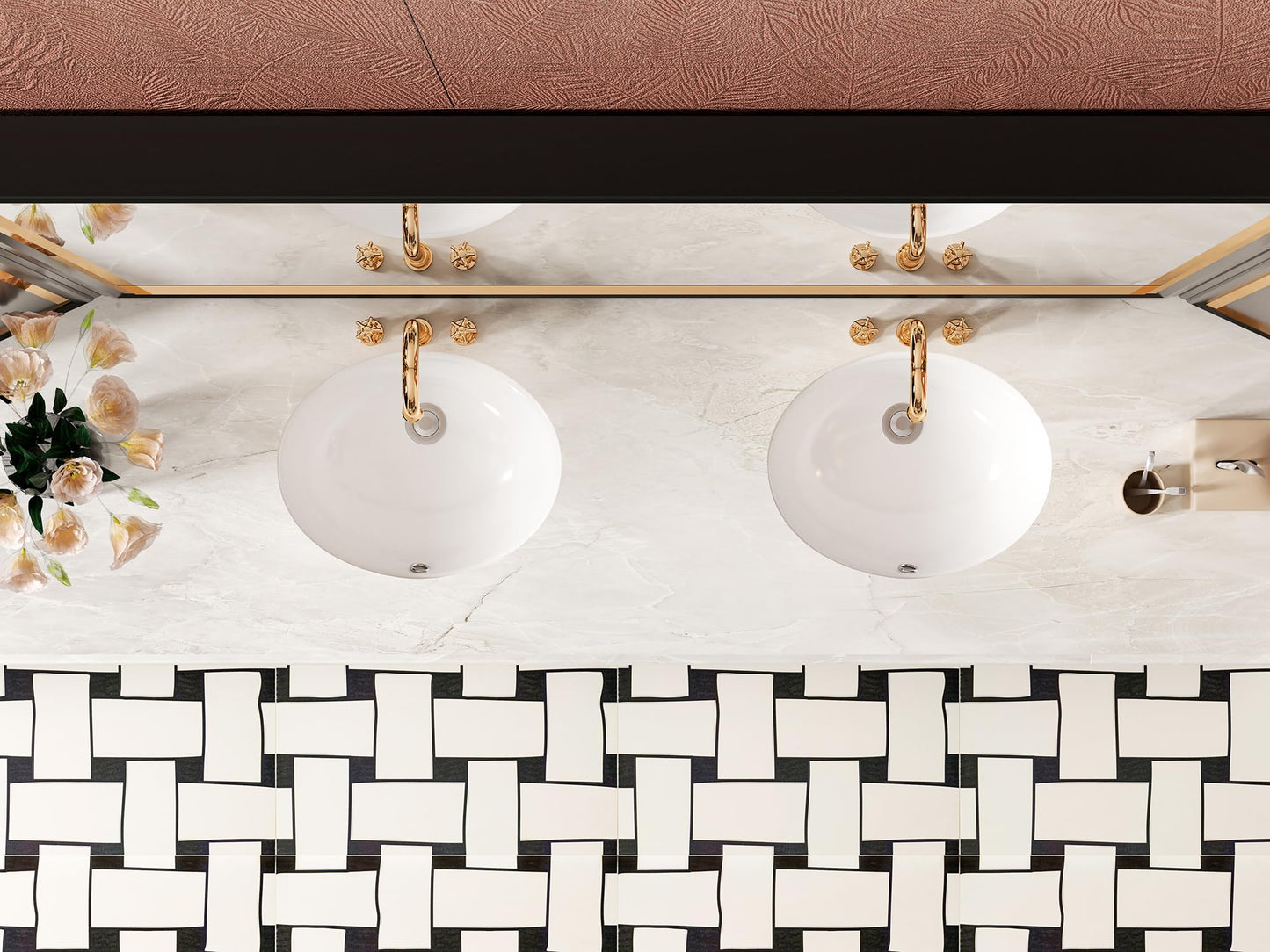 SmartSylva Undermount Bathroom Sink Oval, 14.75” x 11.5” (Interior Size) Oval Porcelain Ceramic Undermount Bathroom Vanity Vessel Sink with Overflow, White