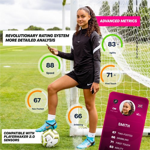 Playermaker Additional Blue Straps for CITYPLAY & Playermaker 2.0 Smart Sensor Technology
